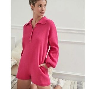 NWT Anthropologie Saturday Sunday Romper Size L